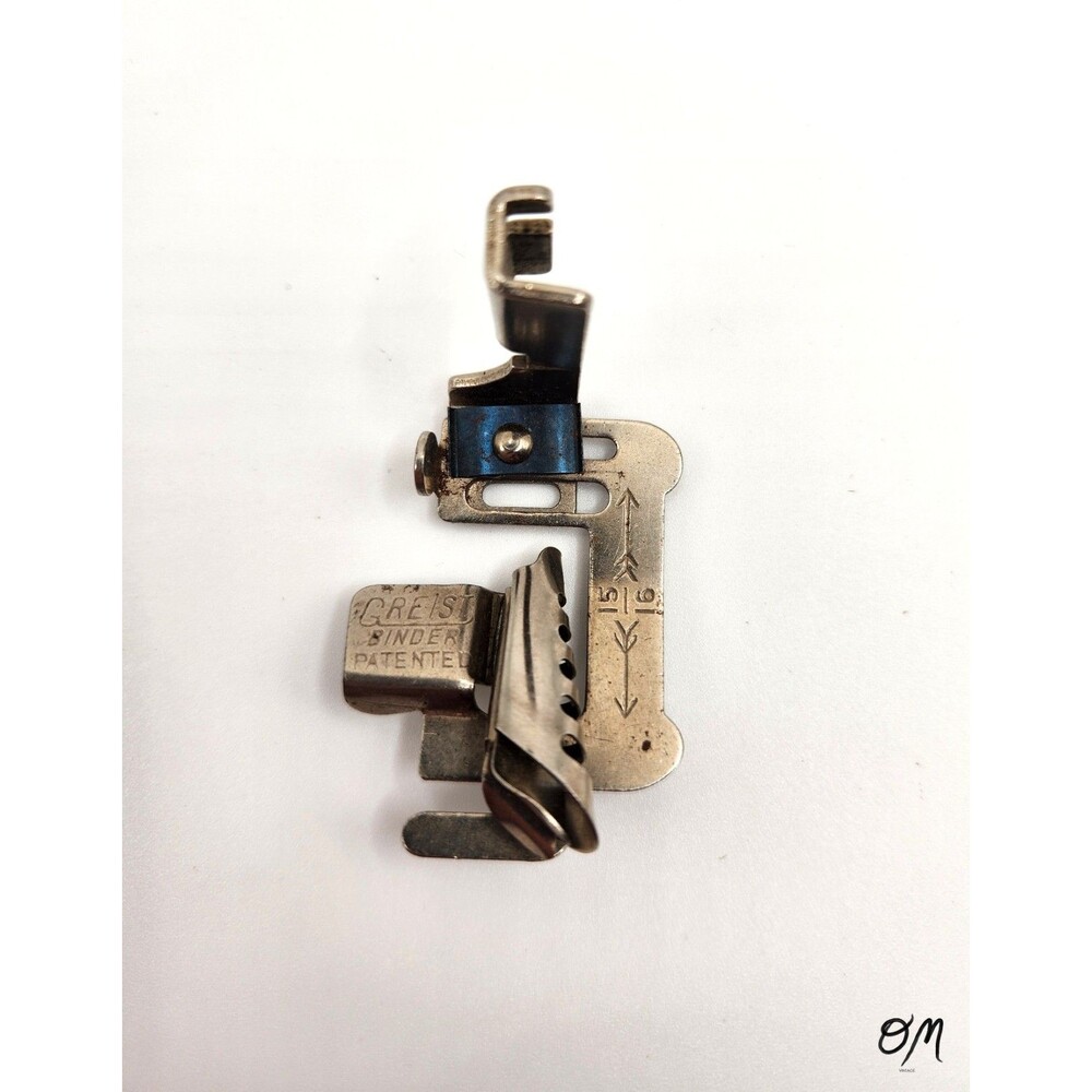 Greist Vintage Binder Sewing Machine Foot Attachment